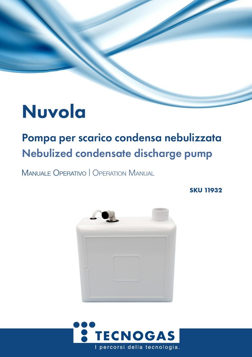 Tecnogas Nuvola Operation manual Tecnogas Nuvola Operation manual
