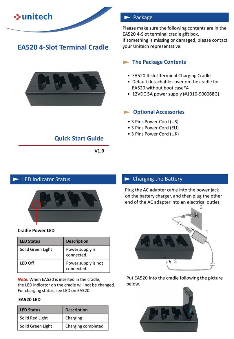 Unitech EA520 quick start guide