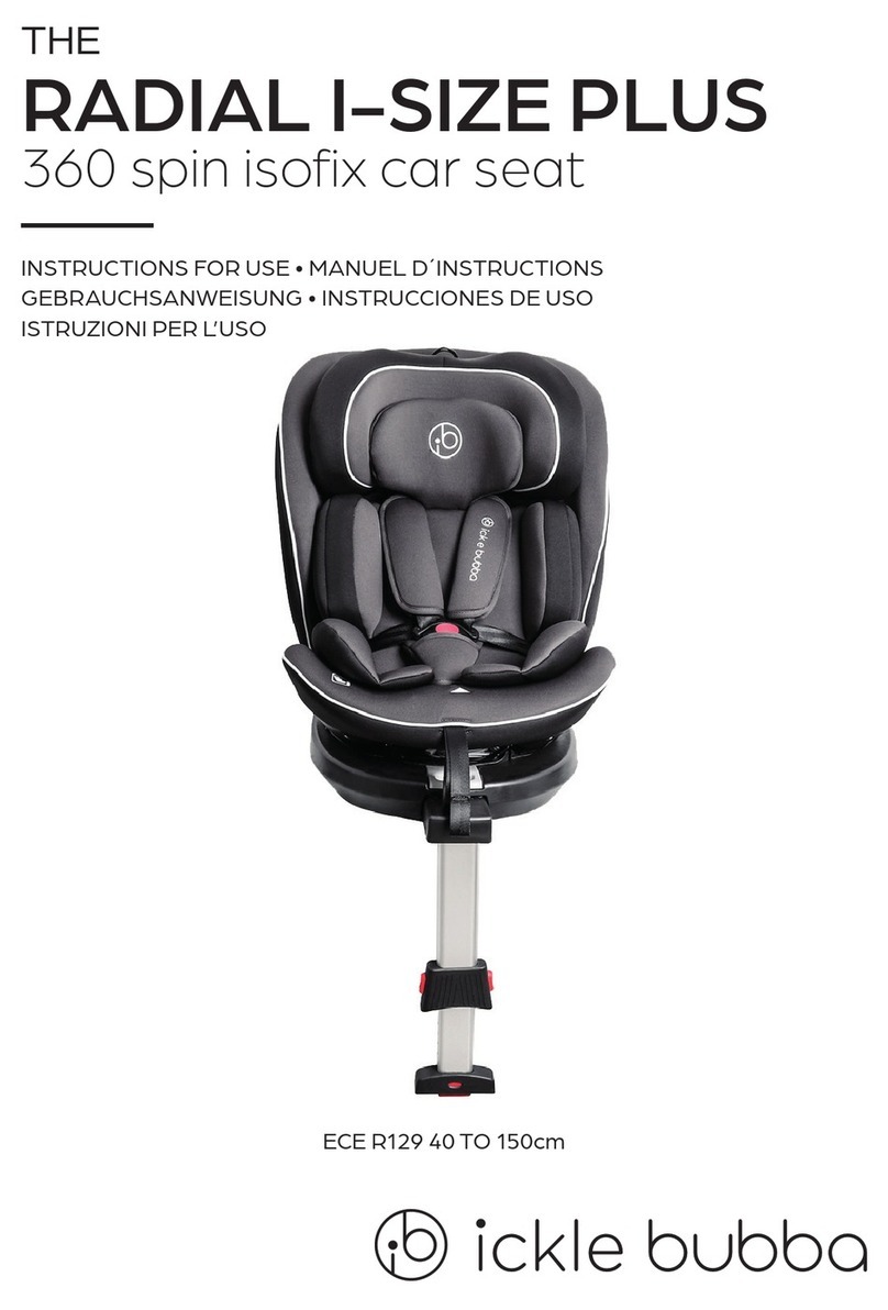 icklebubba RADIAL I-SIZE PLUS User manual