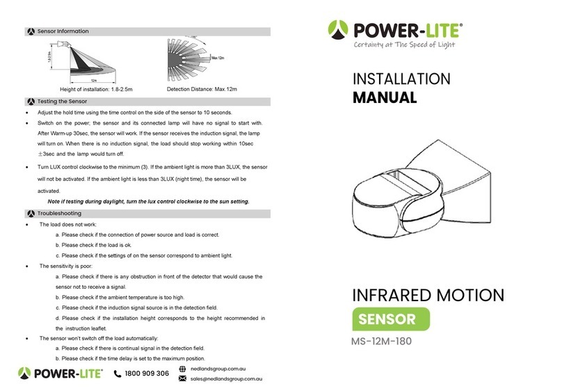 PowerLite MS-12M-180 installation manual