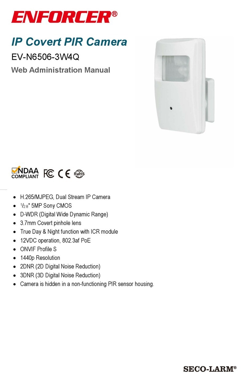SECO-LARM Enforcer EV-N6506-3W4Q manual