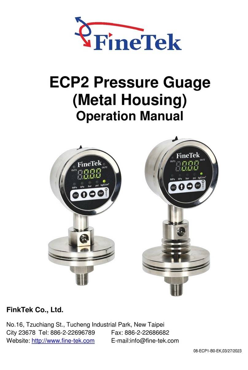 FineTek ECP2 User manual FineTek ECP2 User manual