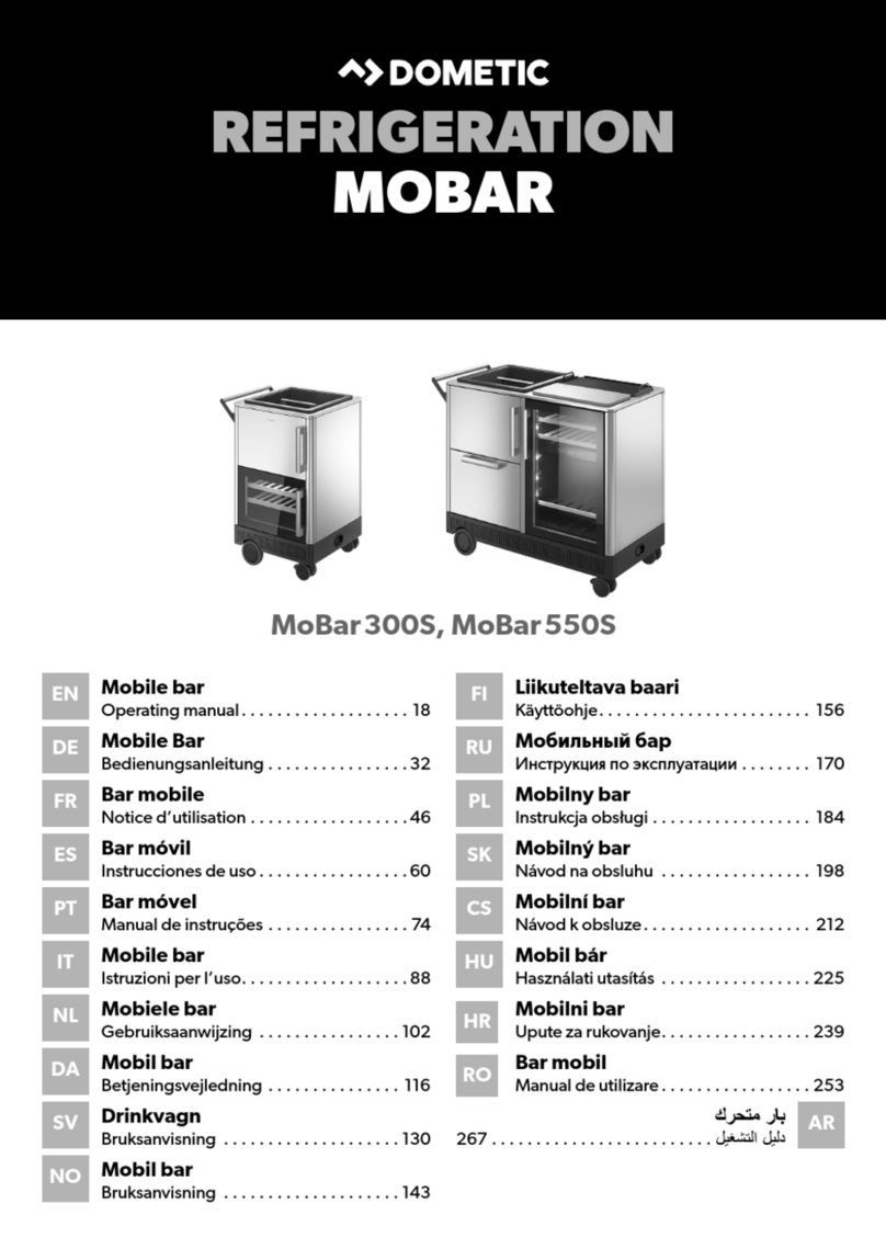 Dometic MoBar300S User manual