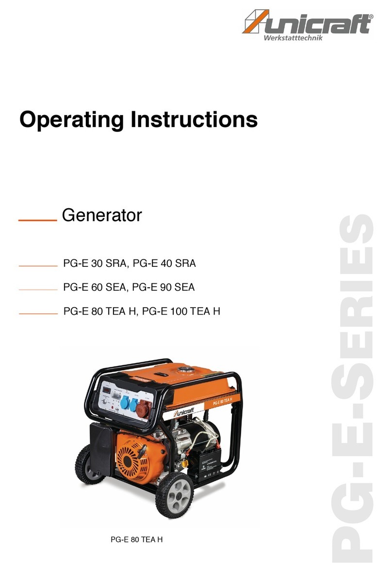 unicraft PG-E Series operating instructions