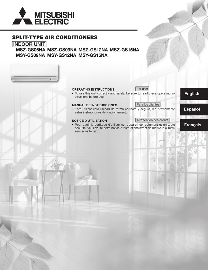 Mitsubishi Electric MSZ-GS06NA User manual