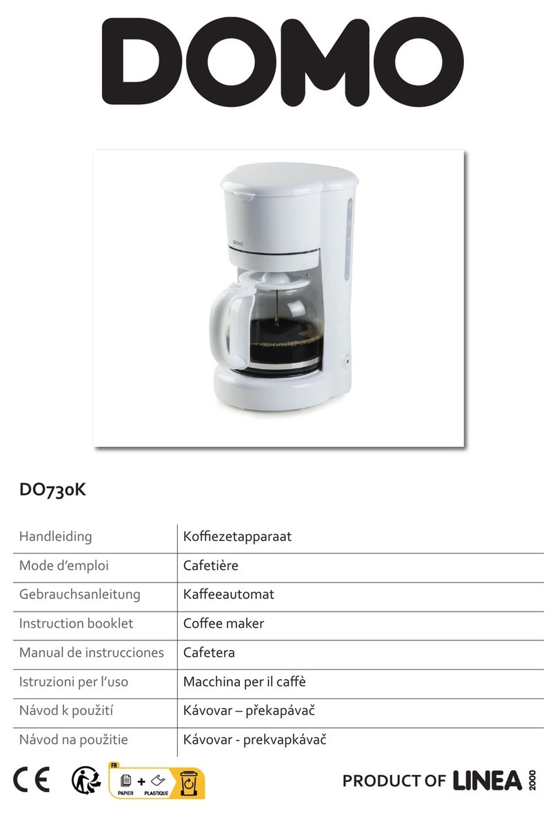 Linea 2000 DOMO DO730K Instruction booklet