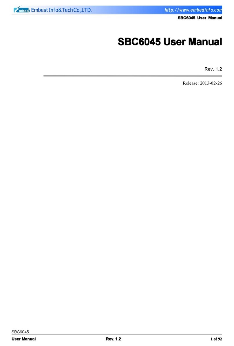 Embest SBC6045 user manual