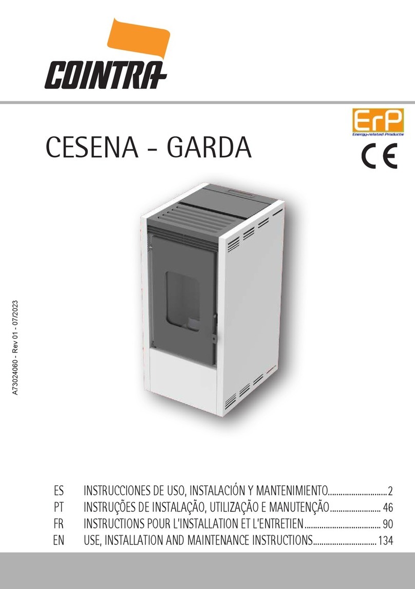 Cointra CESENA Use, installation and maintenance instructions Cointra CESENA Use, installation and maintenance instructions
