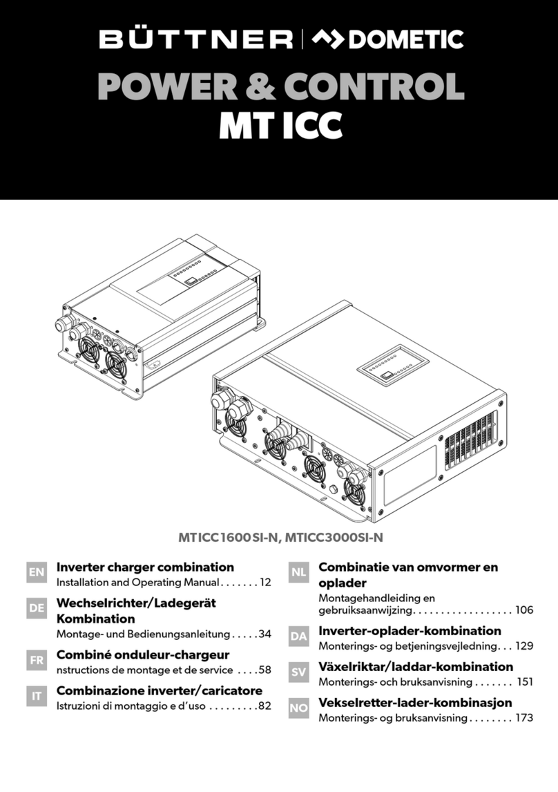 Dometic BUTTNER MT ICC Series User manual