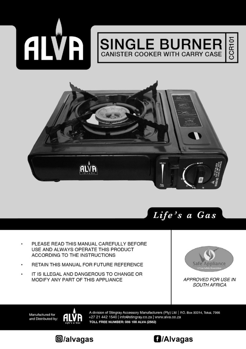 Alva CCR101 manual