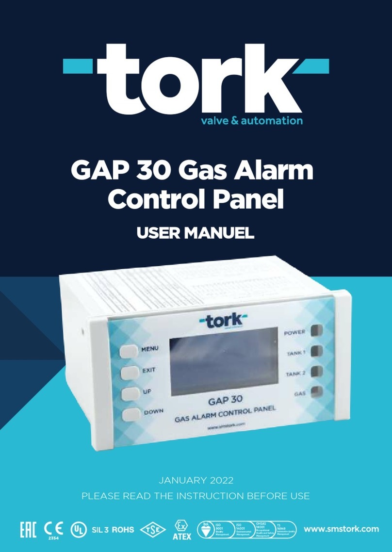 Tork GAP 30 user manuel