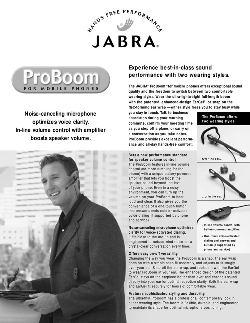Jabra ProBoom quick start guide