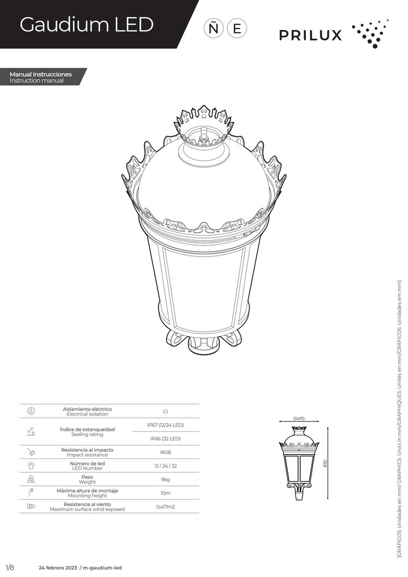 Prilux Gaudium User manual