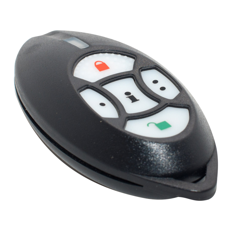 Paradox Two-Way Remote Control V2.1 User manual
