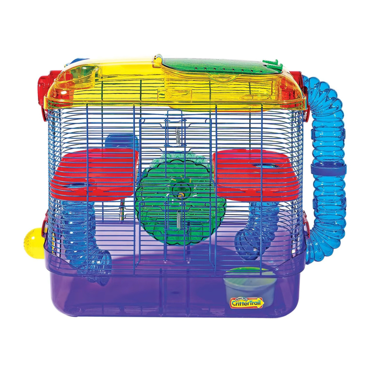 Kaytee CritterTrail Two Level Habitat user manual