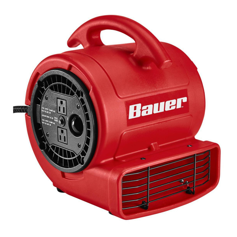 Bauer 23503E-B User manual