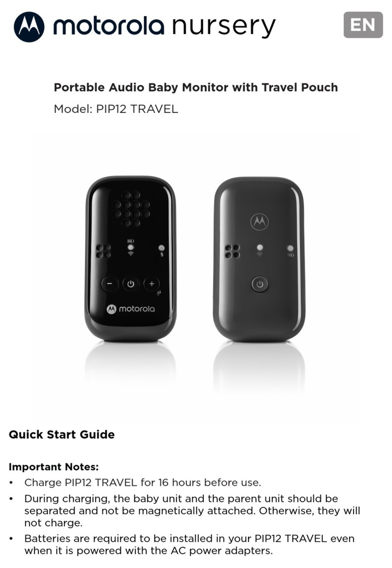 Motorola PIP12 TRAVEL User manual