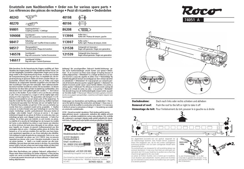 roco 74051 A User manual