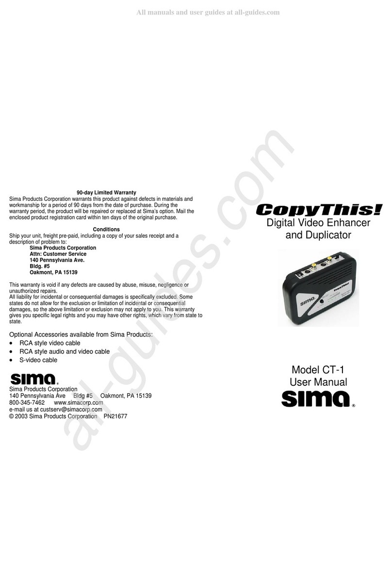 Sima CT-1 user manual