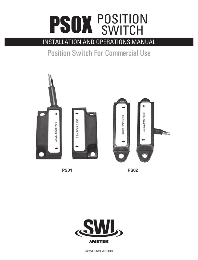 Ametek SWI PS01 User manual