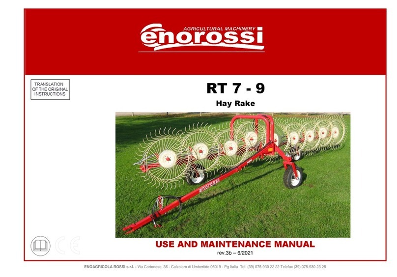enorossi RT7 Use and maintenance manual