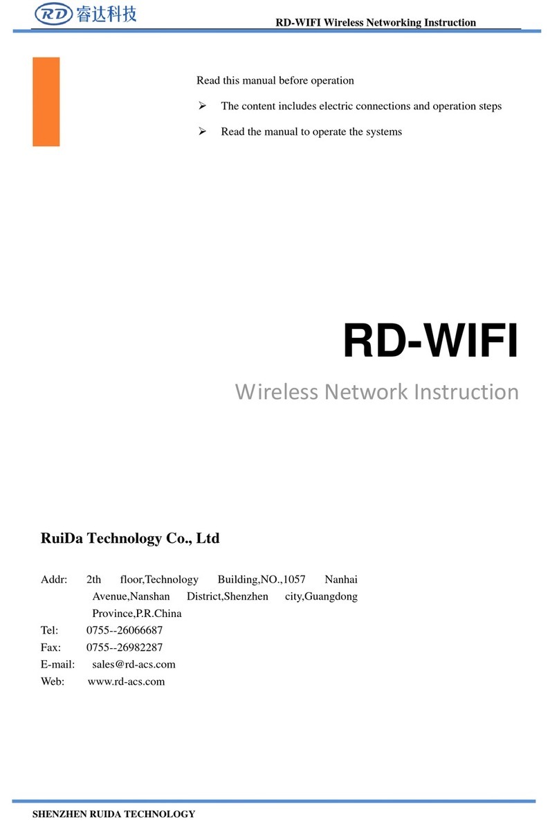 Ruida Technology RD-WIFI instruction manual