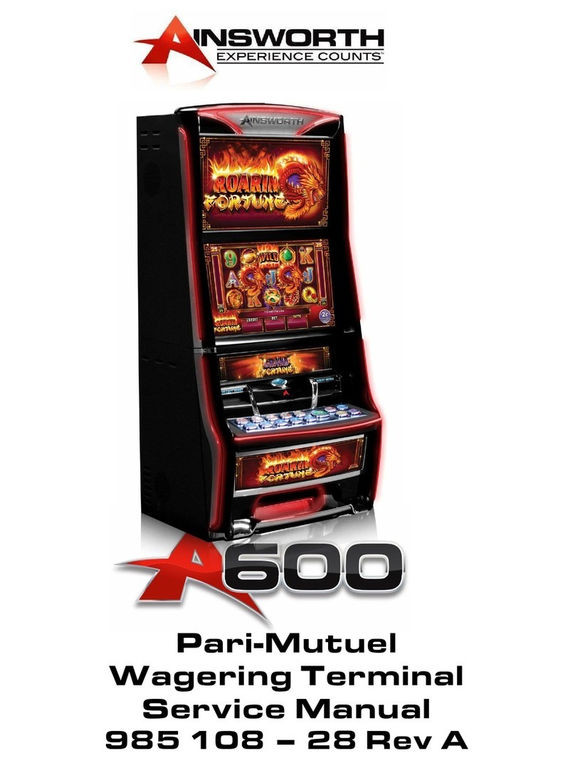 AINSWORTH A600-H Service manual AINSWORTH A600-H Service manual