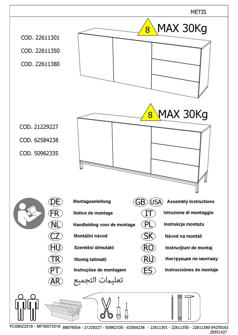 Otto 22611301 Assembly instructions