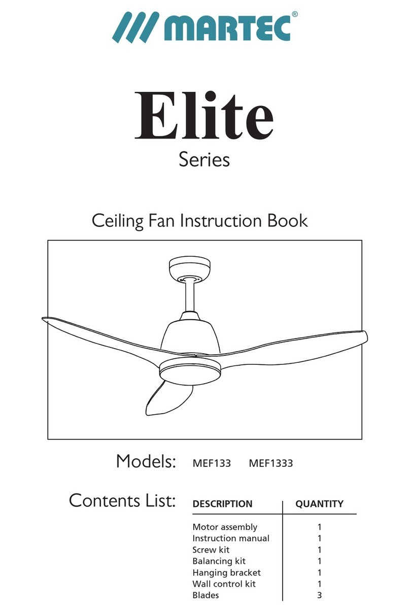 Martec Elite Series Instruction book