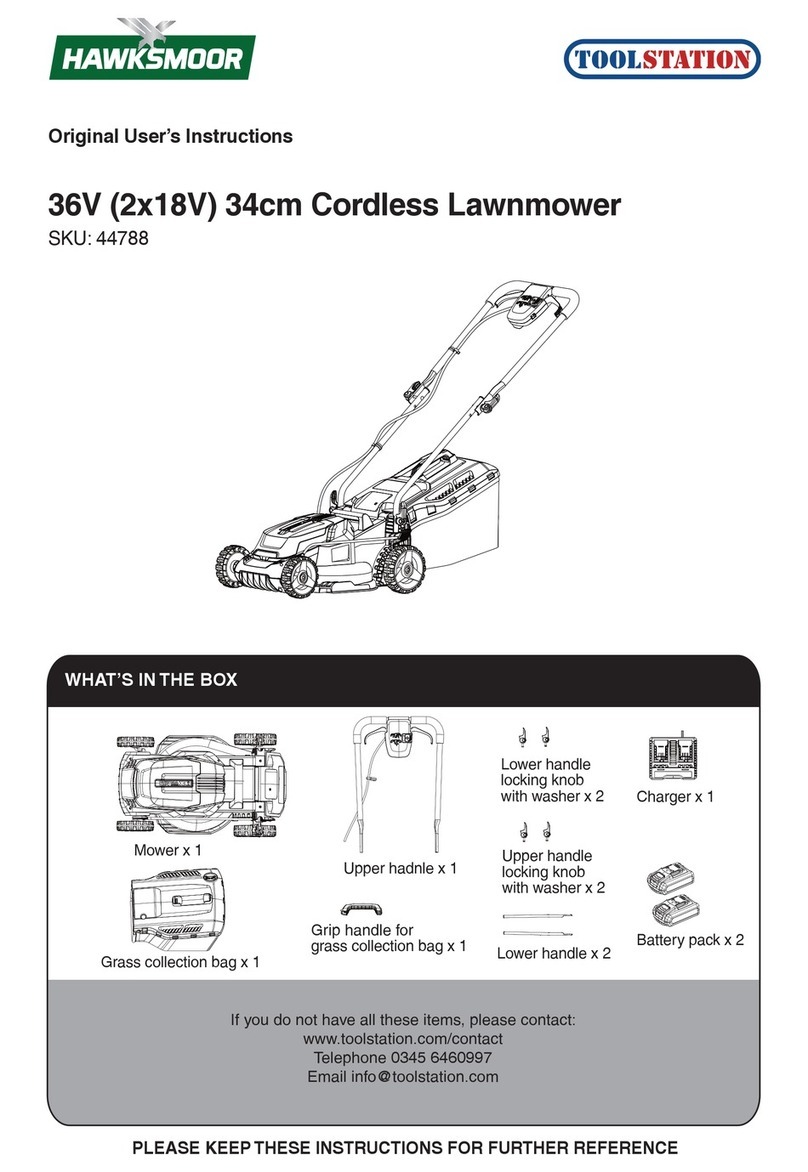TOOLSTATION Hawksmoor CLM36LW User manual