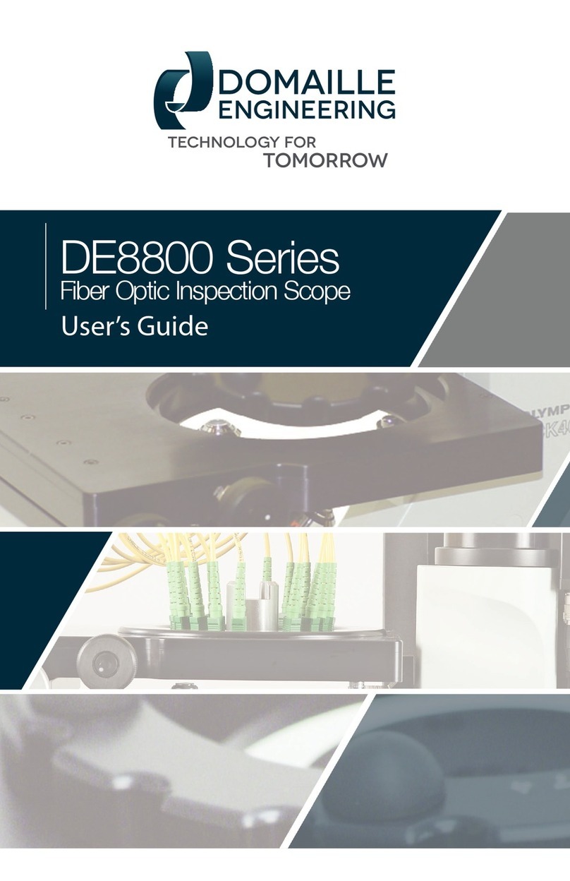 DOMAILLE ENGINEERING DE8800 Series user guide DOMAILLE ENGINEERING DE8800 Series user guide