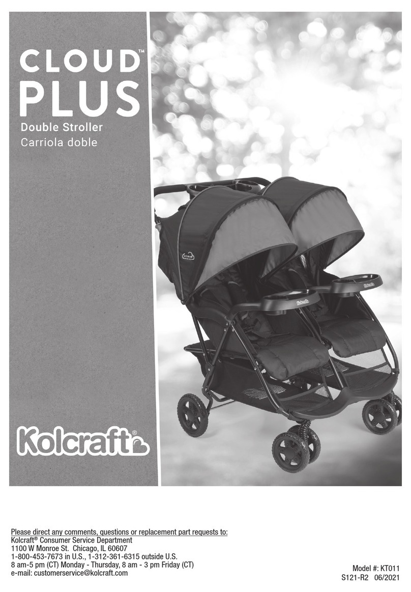 Kolcraft Cloud Plus KT011 quick start guide