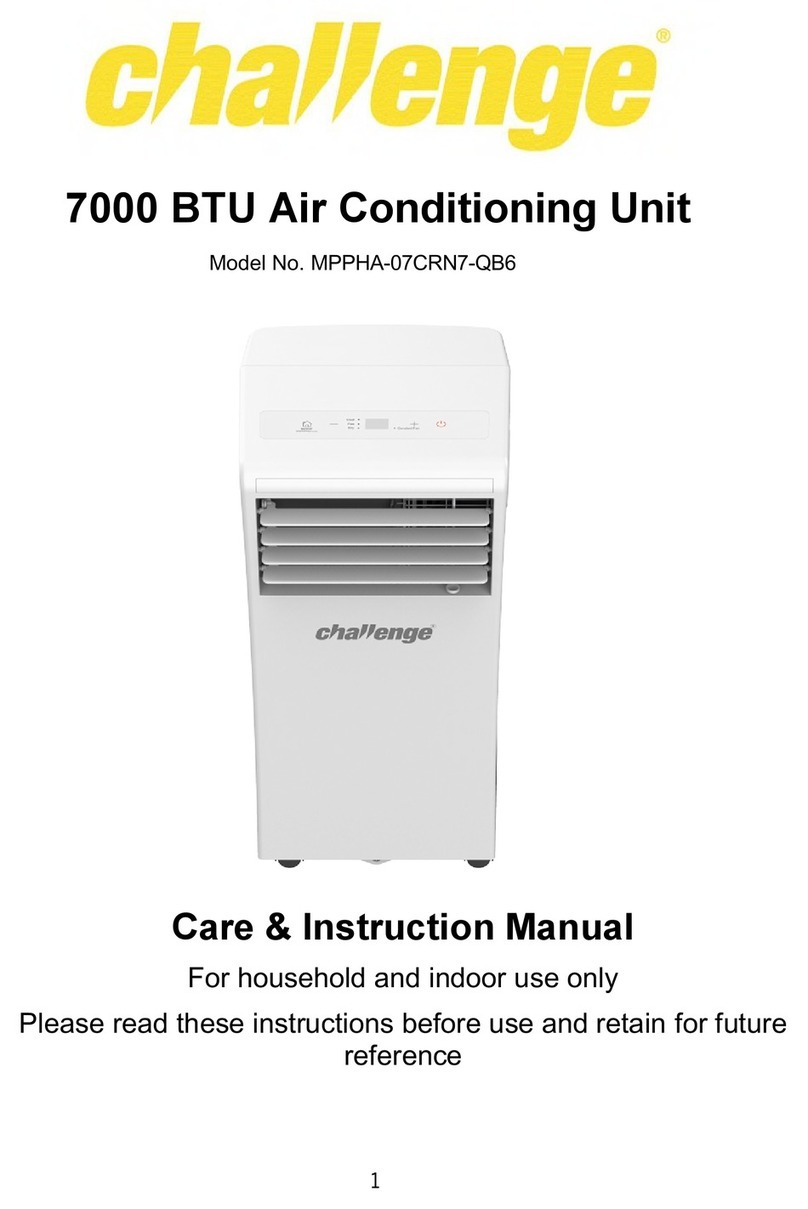 Challenge MPPHA-07CRN7-QB6 Manual