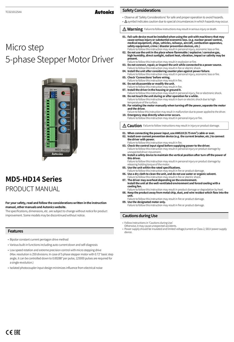 Autonics MD5-HD14 product manual