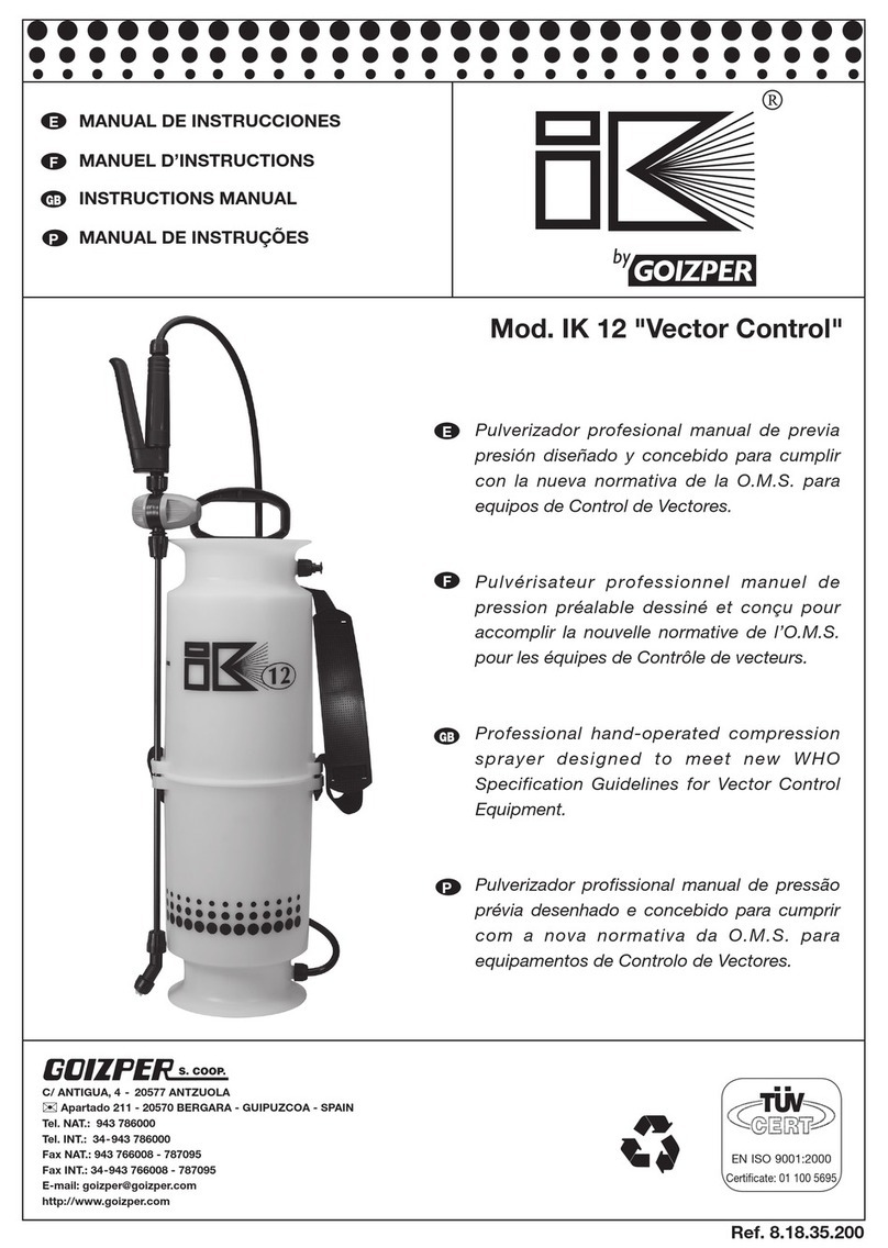 Goizper IK 12 instruction manual