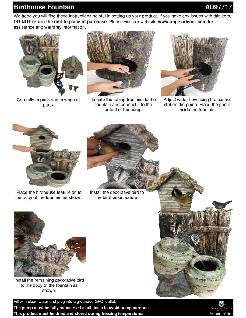 Angelo Decor AD97717 quick start guide Angelo Decor AD97717 quick start guide