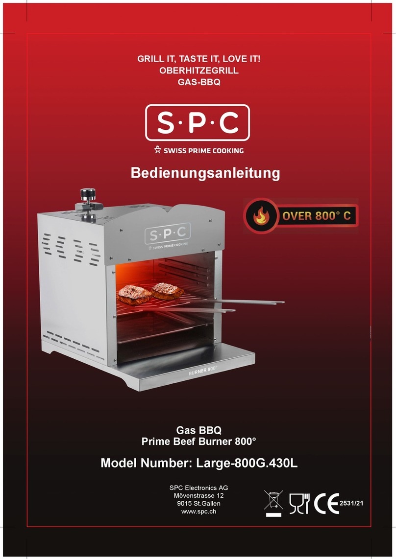 SPC Large-800G.430L instruction manual