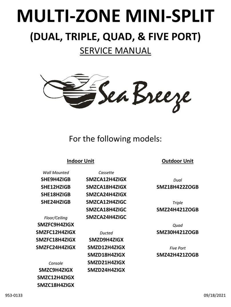 Seabreeze SHE9H4ZIGB User manual
