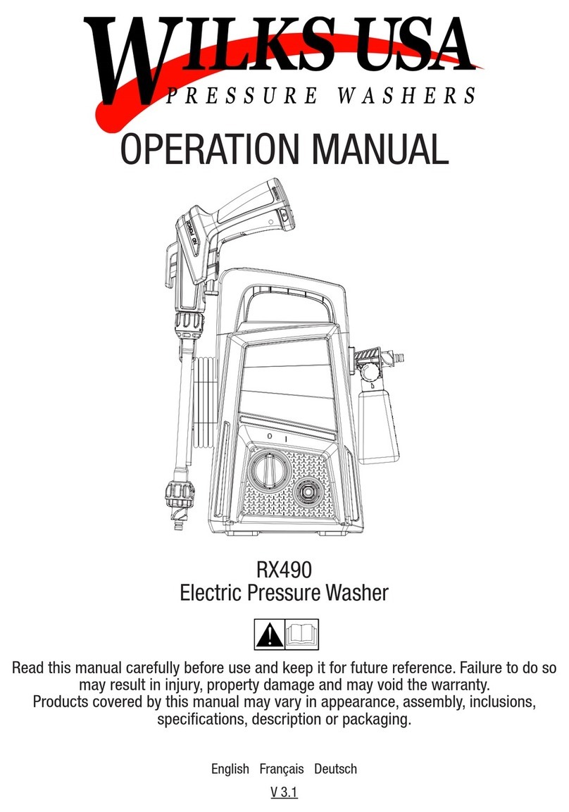 Wilks USA RX490 Operation manual