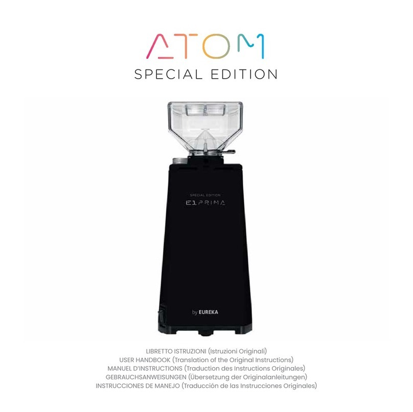 Eureka ATOM SPECIAL EDITION Instruction Manual