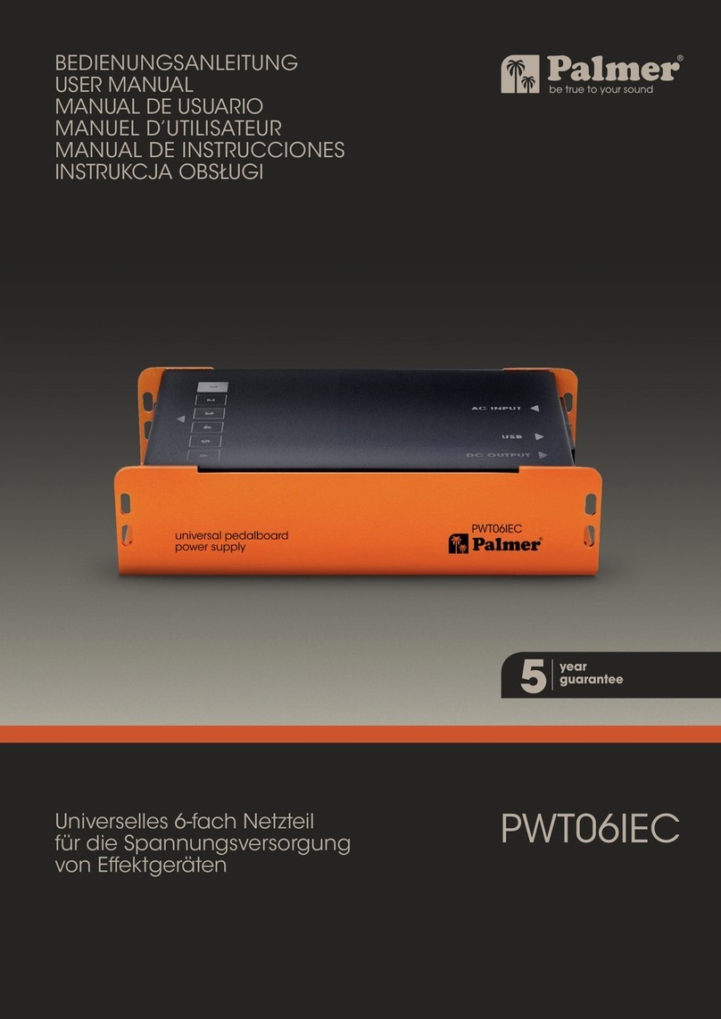 Palmer PWT06IEC user manual