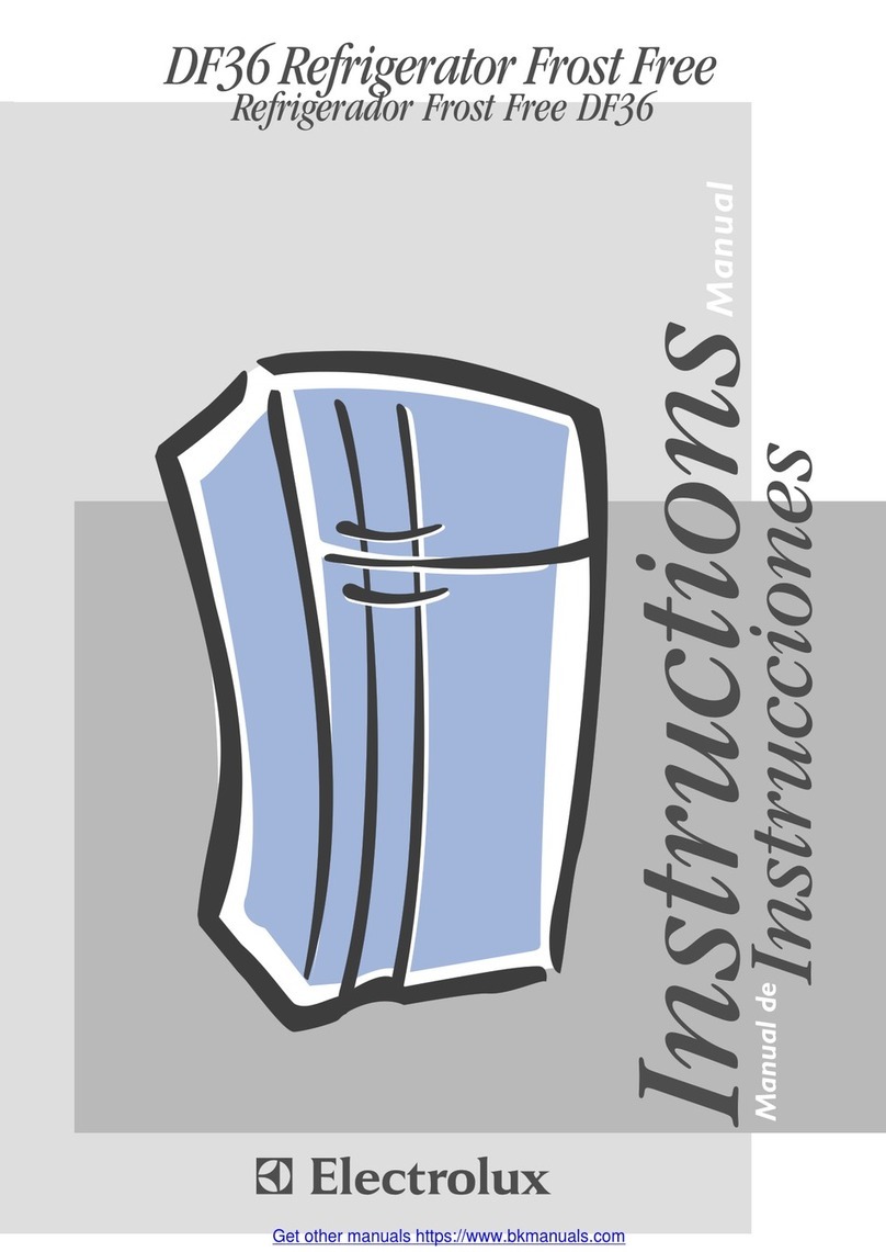 Electrolux DF36 User manual