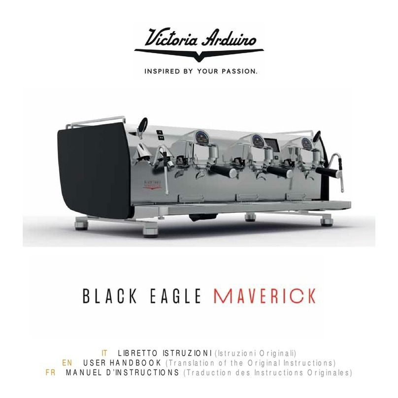 Victoria Arduino BLACK EAGLE MAVERICK Instruction Manual Victoria Arduino BLACK EAGLE MAVERICK Instruction Manual