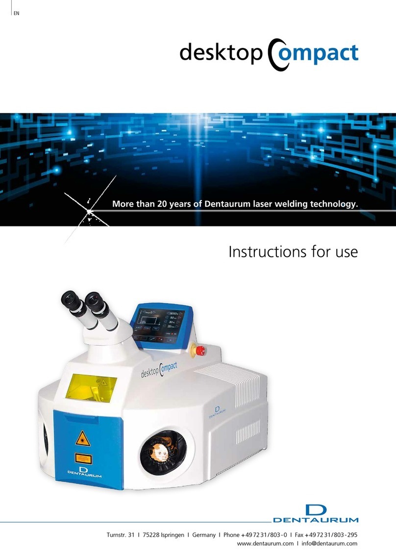 DENTAURUM desktop Compact Instructions for use