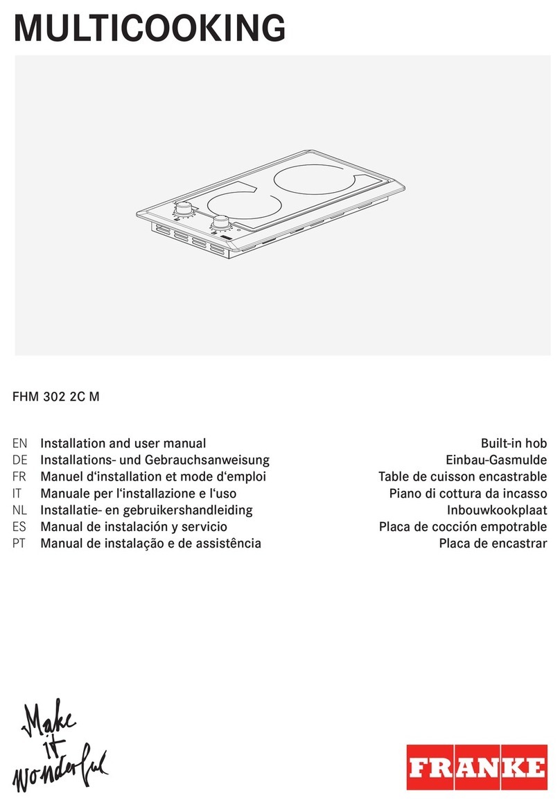 Franke FHM 302 2C M User manual