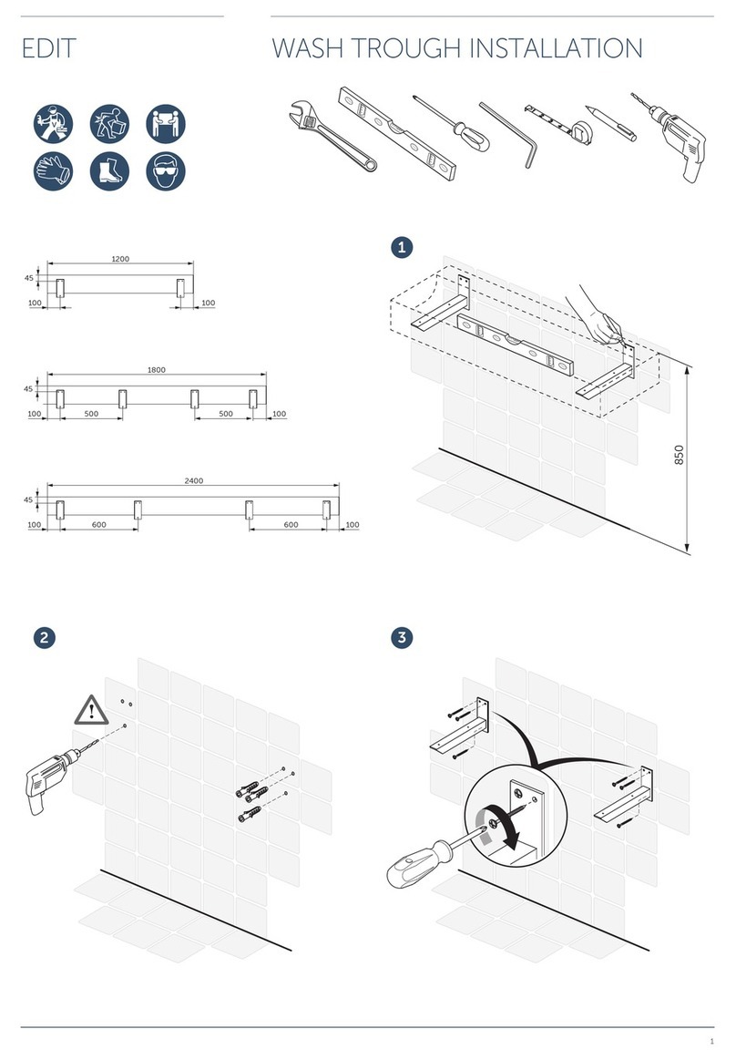 Armitage Shanks Edit Washtroughs S1212 Assembly instructions Armitage Shanks Edit Washtroughs S1212 Assembly instructions