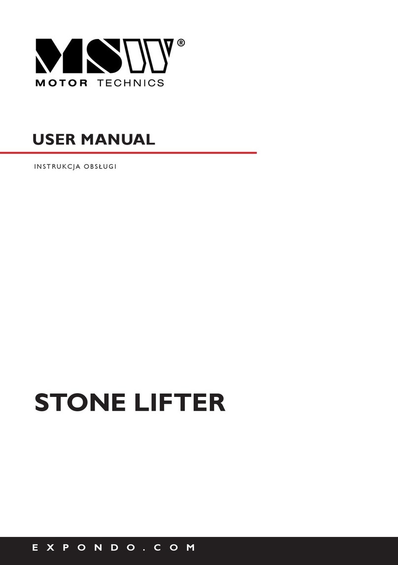 MSW MSW-MS 300NX user manual