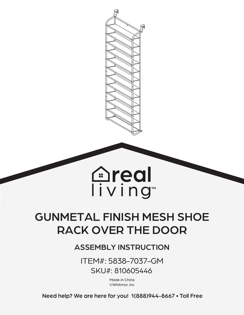 real living 5838-7037-GM Assembly instruction