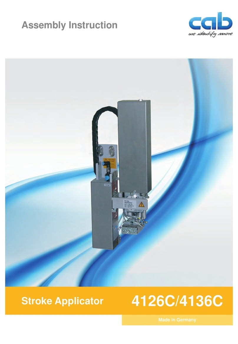 CAB 4126C User manual