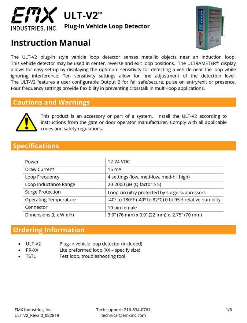 EMX ULT-V2 instruction manual